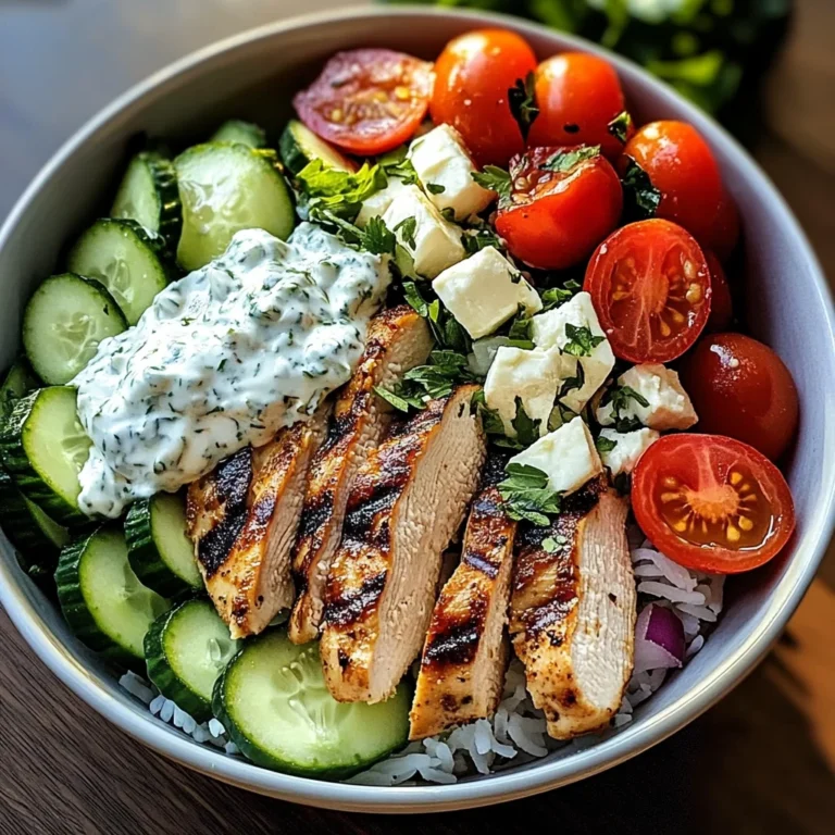 Mediterranean Chicken Bowls
