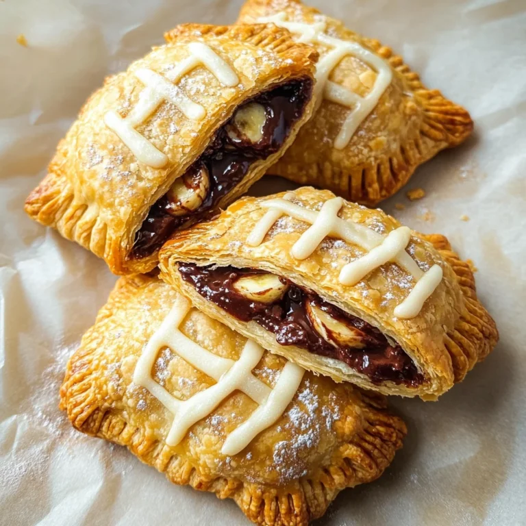 Nutella Mummy Hand Pies