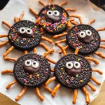Oreo Spider Halloween Cookies
