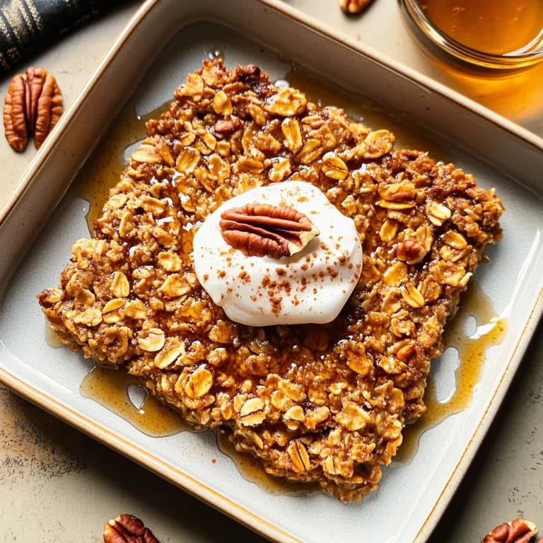 Pumpkin Baked Oatmeal
