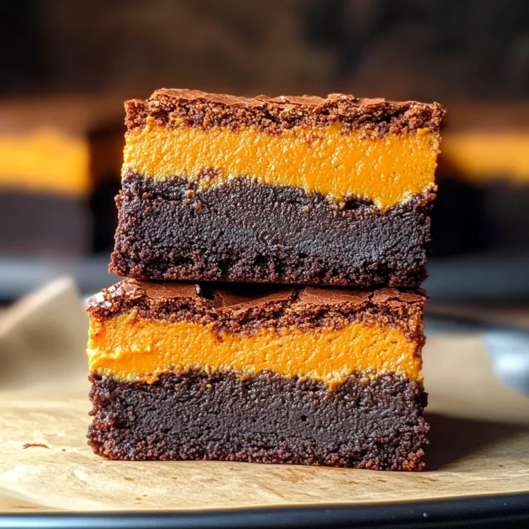Pumpkin Brownies