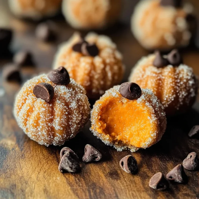 Pumpkin Cheesecake Truffles