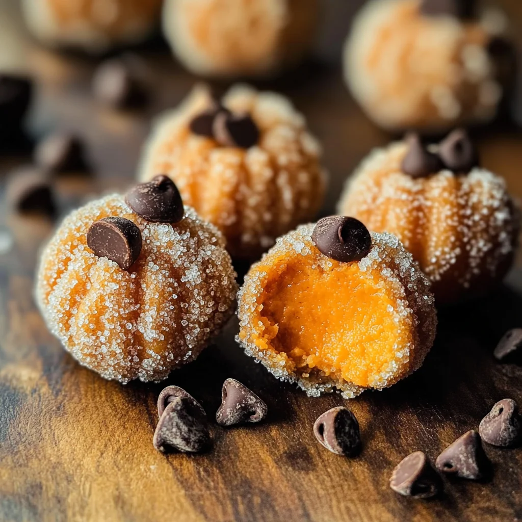 Pumpkin Cheesecake Truffles