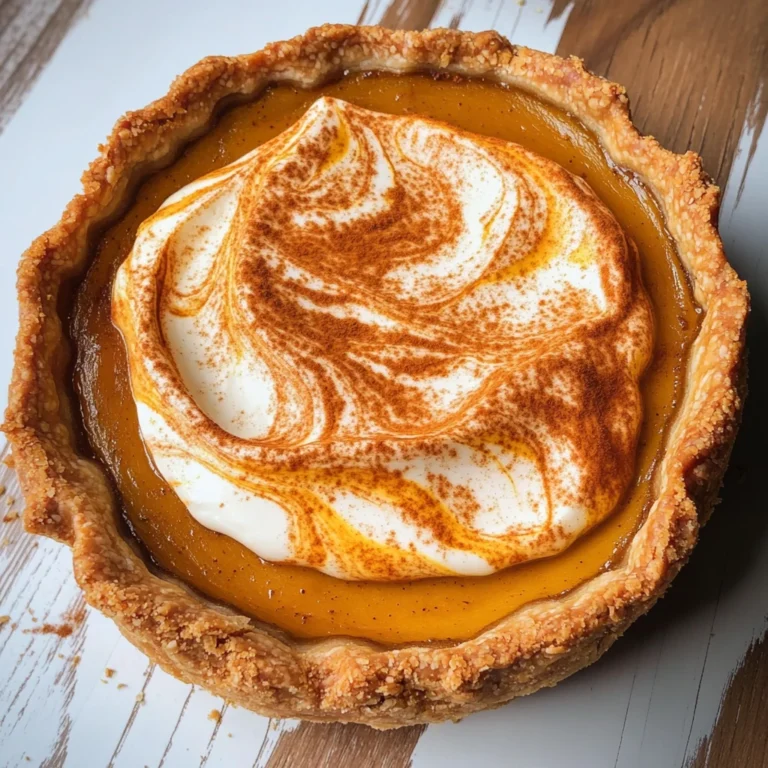 Pumpkin Mascarpone Pie
