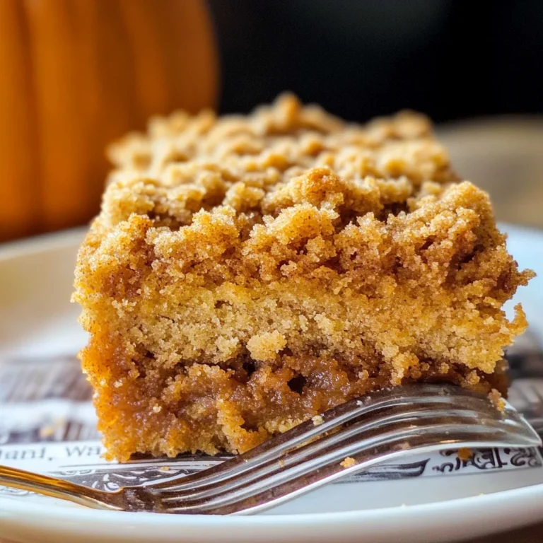 Pumpkin Spice Crumb Cake
