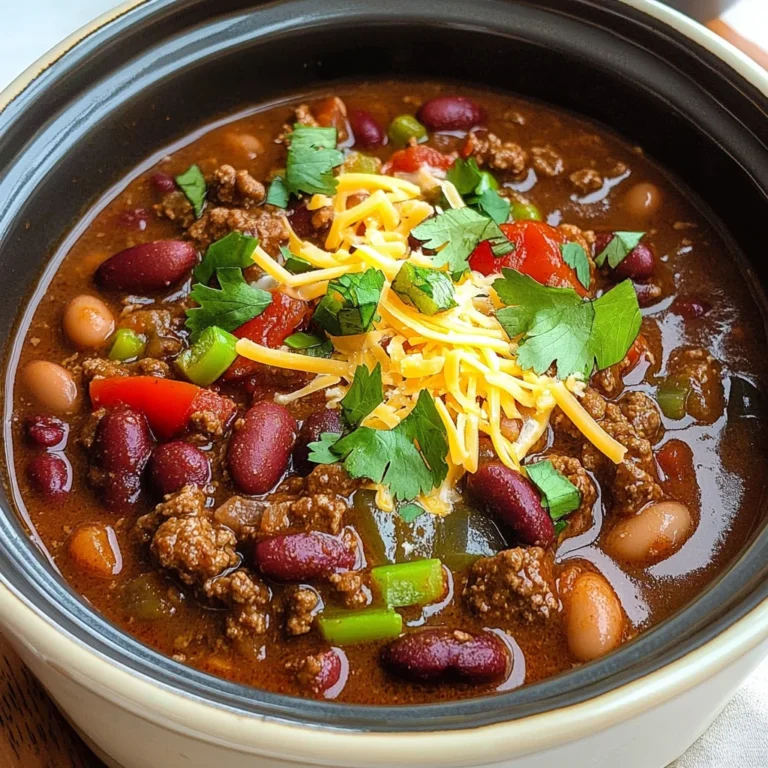 Slow Cooker Chili Con Carne
