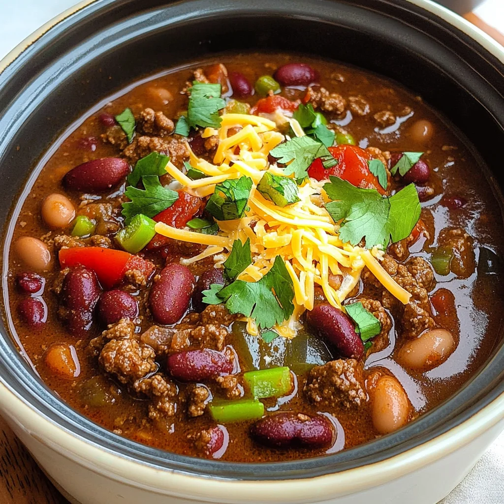 Slow Cooker Chili Con Carne