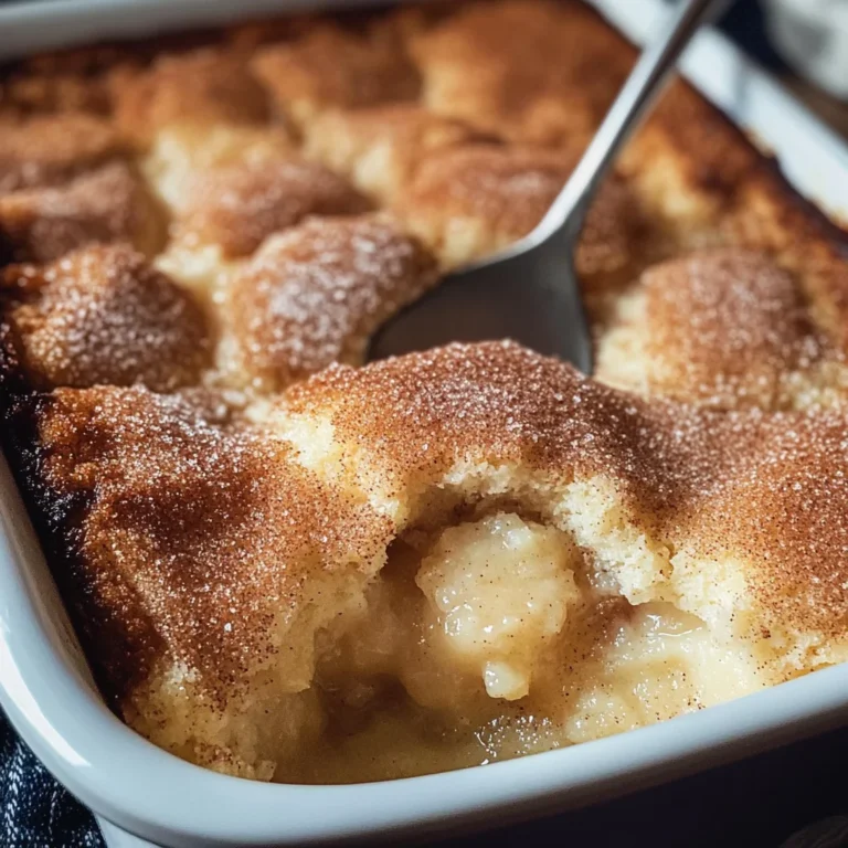 Snickerdoodle Cobbler