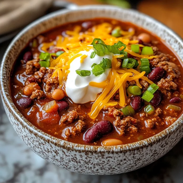 The Best Chili Recipe