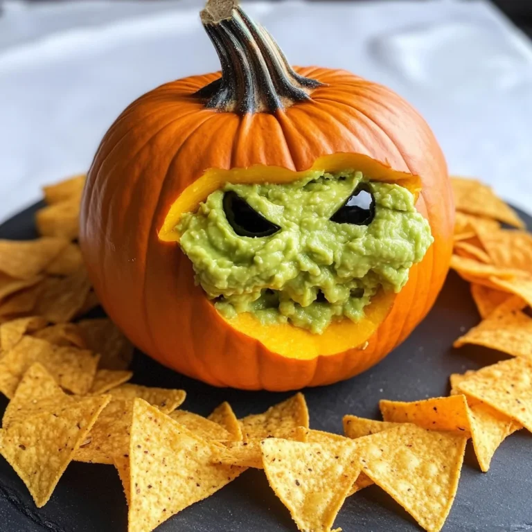 Throwing Up Pumpkin Guacamole Recipe