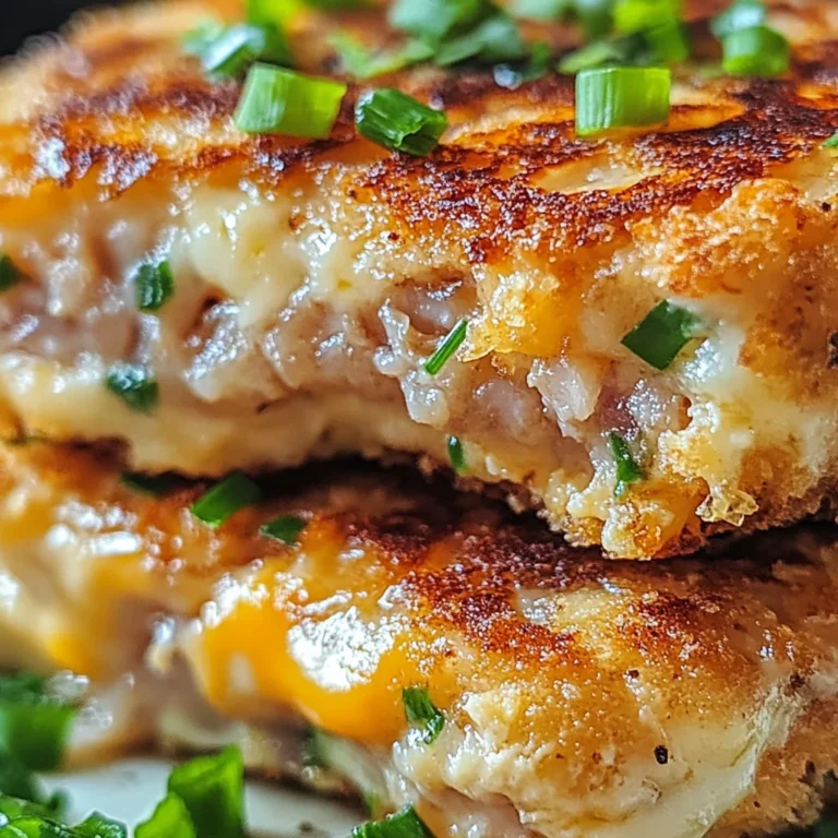Tuna Melt Patties Recipe