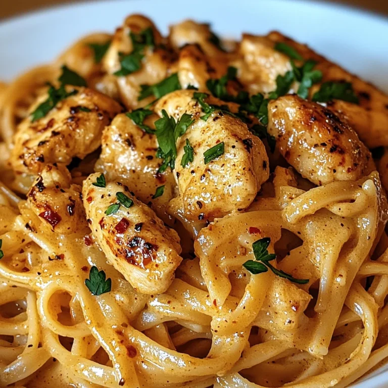 the best Cowboy Butter Chicken Linguine