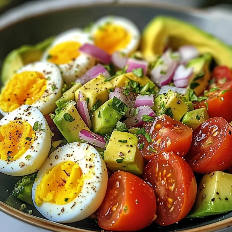 Avocado Egg Salad Bowl