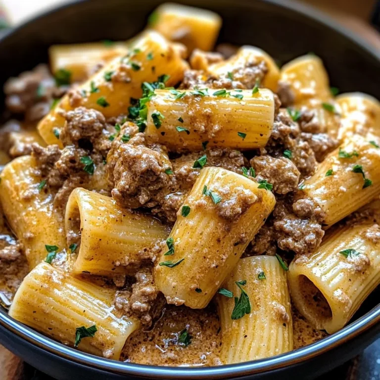 Creamy Beef Pasta Recipe