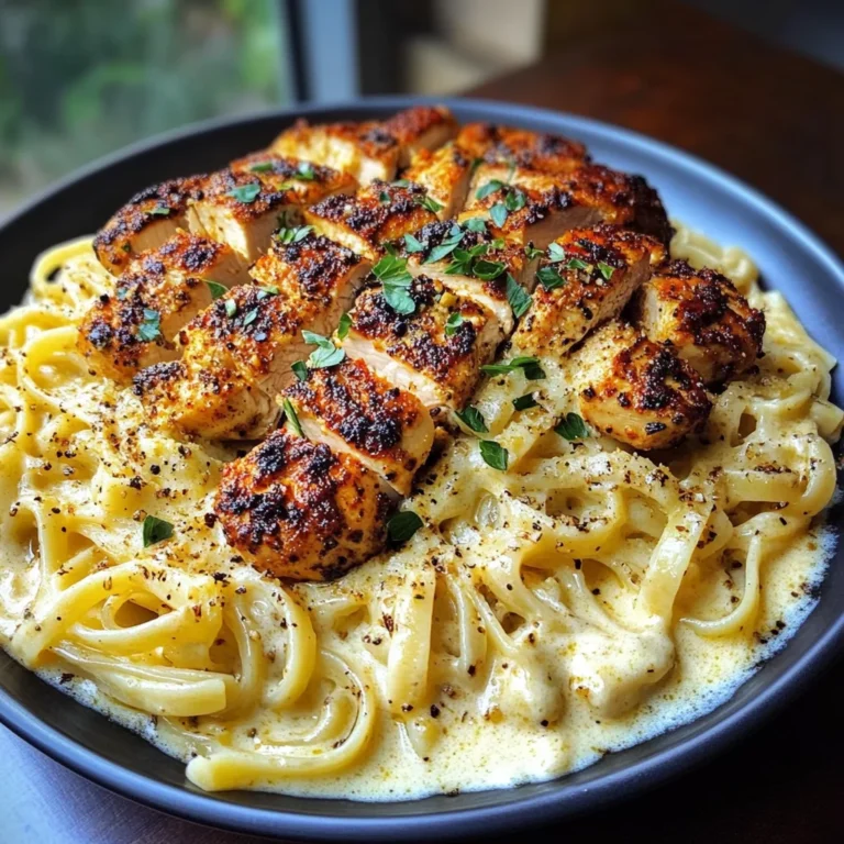 Creamy Cajun Chicken Linguine