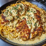 Creamy Cajun Chicken Spaghetti