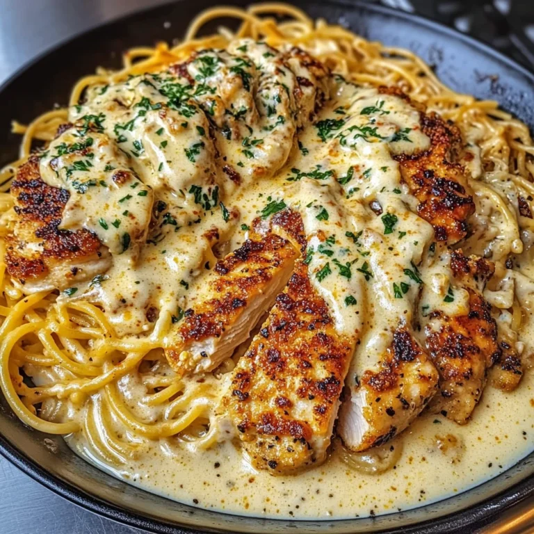 Creamy Cajun Chicken Spaghetti
