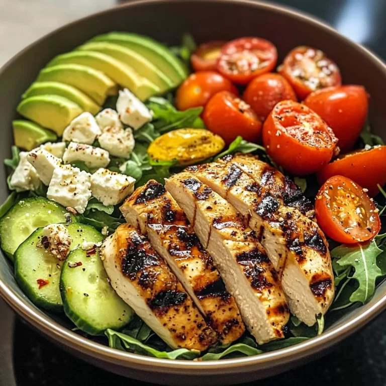 Grilled Chicken & Avocado Power Salad
