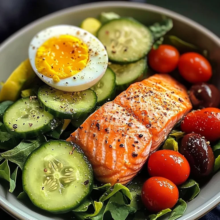 Omega Power Plate with Salmon & Avocado