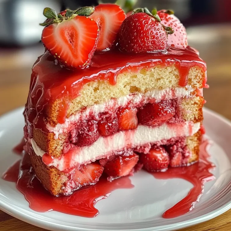 Strawberry Cream Cheese Pound Cake Recipe