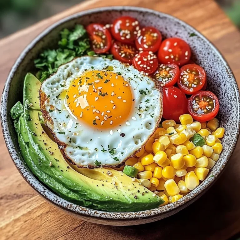Sunshine Veggie & Egg Bowl