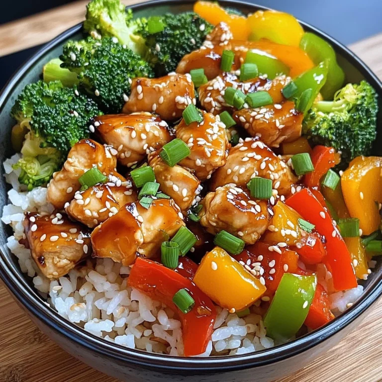 Teriyaki Chicken & Veggie Rice Bowl